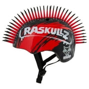 Raskullz Hawk Mohawk Black Bike Helmet, Child 5+ (50-54cm)