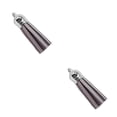 thumbnail image 4 of Llavero Encantos Creativo Cateissary 28 Piezas Borla Gris Claro, 4 of 6