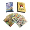 thumbnail image 3 of Tarjeta de lámina dorada colorida de Pokémon, 27-55 piezas, Charizard, Pikachu, Arceus, plata, Arco Iris, inglés, español, VSTAR, VMAX, 3 of 6
