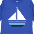thumbnail image 4 of Inktastic Sailboat Nautical Sailing Boys or Girls Long Sleeve Toddler T-Shirt, 4 of 5