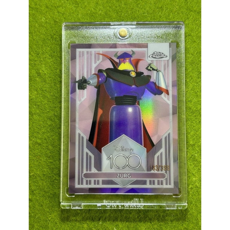 ZURG Disney 100 PINK REFRACTOR #/399 Toy Story 2 CARD 2023 Topps
