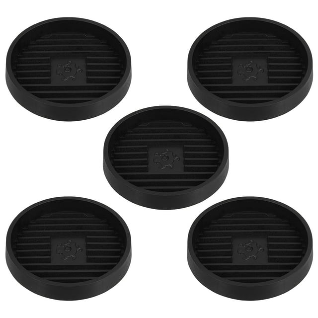 Shisuyan Plateau de Pot de Fleurs Café Résine PP 5 Pcs 5.5X5.5X0.79 Po