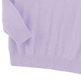 thumbnail image 3 of Boys Knit Turtleneck Sweaters Long Sleeve Pullover Casual Soft Warm Kids Winter Clothes Purple 10, 3 of 7