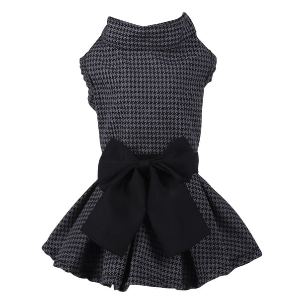 Vestido para mascotas MAMORE Princess Bowknot para perros y gatos pequeños (S)