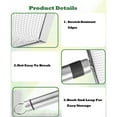 thumbnail image 4 of Gardening Soil Sifter With Stainless Steel Handle Sand Sifter Sand Soil Sand Sifter For The Beach Compost Sifter 2/2.88/3.8/5Mm Mesh Screen For Sand,Rock,Compost,Filtration,Soil Sifter For Gardening, 4 of 7