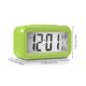thumbnail image 4 of Matsuzay Reloj despertador de pantalla Digital dormitorio Sensor de temperatura termómetro retroiluminación calendario portátil Snooze relojes Electrónica Verde, 4 of 8