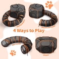 thumbnail image 3 of YAVAYI Outdoor Cat Enclosure with Circle Tunnel for Kitten Kitty Run - Portable Cat Playpen Tent Outdoor Indoor Pet Tent for Outside Small Animals C97, 3 of 3