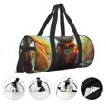 thumbnail image 3 of Easygdp Riverside Meditating Cat Bolsa de Viaje, Bolsa de Mano, Bolsa de Gimnasio, Bolsa de Equipaje para Viaje, 3 of 6