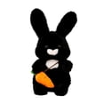 thumbnail image 1 of TIELUTT Radish Rabbit Doll Easter Rabbit Doll Cute Big Eared Rabbit Soothing Sleeping Doll Cute Snapshot Dolls M60 Amp Sp400 Amp Dolls Locker Amp Microphone, 1 of 7
