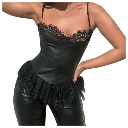 

Unitard Bodysuit For Women Lace Corset Bustier Garter Padded Maid Lingerie Lace Teddy Corset Lingerie Strappy Chemise Sleepwear with Garter Belts Boudoir Nighty Teddy Lingerie
