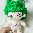 thumbnail image 3 of Figuras de peluche de One Piece de Luffy, Ace, Sabo, Sanji, Zoro, Law, de 20 cm, para niños y adultos, muñecos de algodón, juguetes de decoración, regalo, 3 of 5
