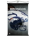 thumbnail image 2 of NFL Denver Broncos - Helmet 16 Wall Poster with Magnetic Frame, 22.375" x 34", 2 of 5