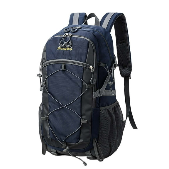 40L Packable Hiking Backpack - Lightweight Foldable Camping Daypack, Unisex for Men & Women Outdoor Travel ( Blue )