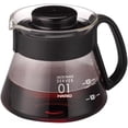 thumbnail image 4 of Hario V60 Glass Range Coffee Server, 360ml, Black, 4 of 6