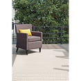 thumbnail image 2 of nuLOOM Yasmin Striped Indoor/Outdoor Area Rug, 4' x 6', Ivory, 2 of 2