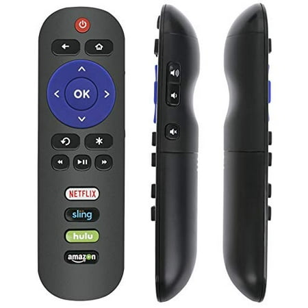 VINABTY Remote Control Replacement fit for TCL Roku Smart 4K TV 40S325 43S325 49S325 32S327 43S405 49S405 55S405 65S405 55US5800 48FS3750 50FS3800 55FS3750 43FP110 49FP110 2017 2018 2019 Model 50S425