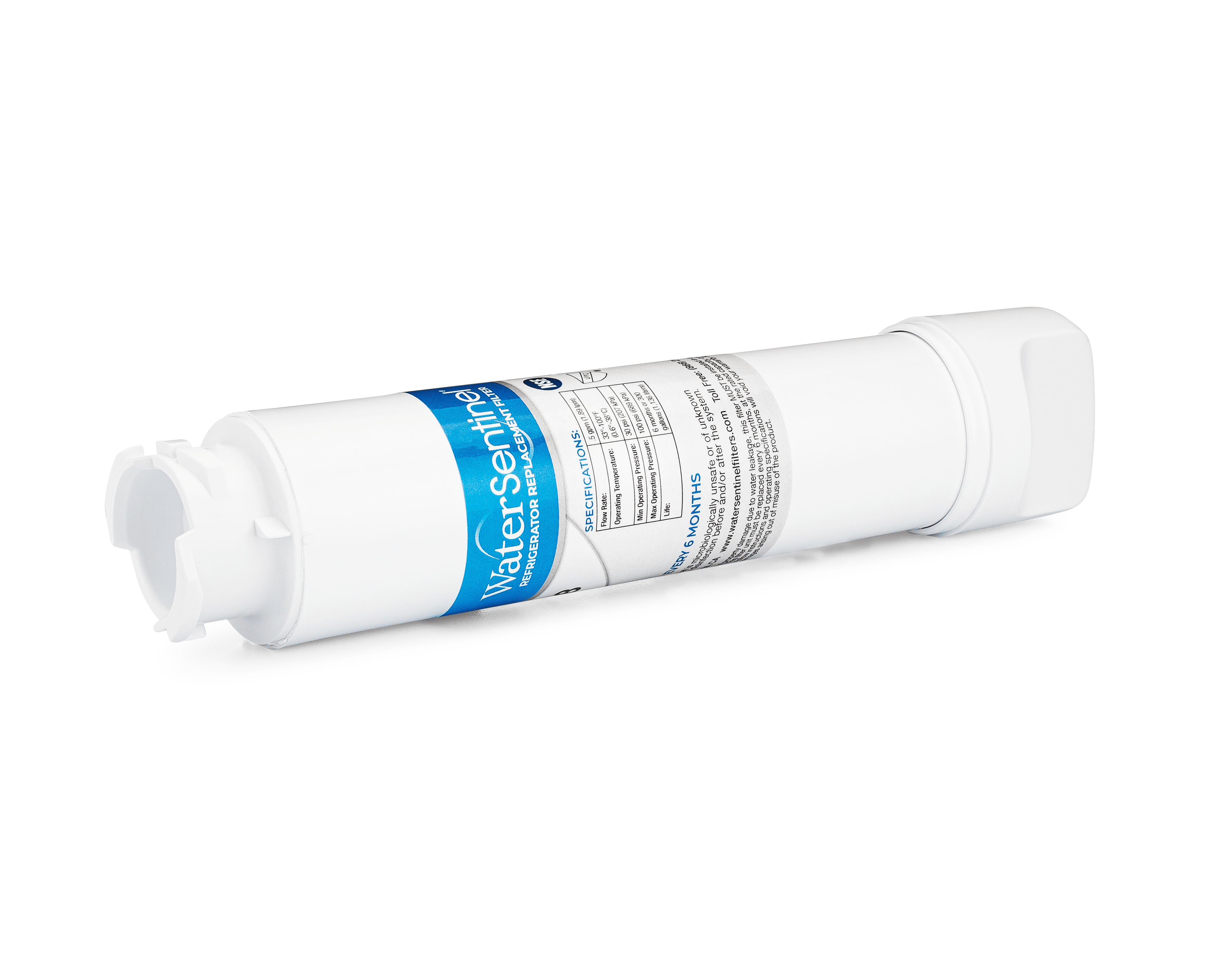 WaterSentinel WSF-8 Refrigerator Filter Fits: Ultra II, EPTWFU01C, EWF02, OPFF2-RF300, 807946701, 012505454226, 34-8719-1468-4, 4562222