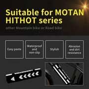Addmotor 1pcs وسادة بطارية عاكسة ، إطار دراجة دراجة بطارية حماية غطاء حارس