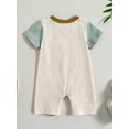 thumbnail image 3 of Casual Summer Clothes 3M 6M 12M 18M 24M Infant Baby Boy Short Sleeve Romper Jumpsuit Playsuit One Piece Outfit, 3 of 9