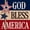 Patriotic 11, variant on Manfei Rustic God Bless America Print Twin Sheets, 4th of July Bedding, Multicolor, Navy Reversible 3pcs (1 Flat Sheet, 1 Fitted Sheet and 1 Pillowcase)