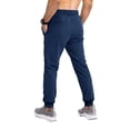 thumbnail image 4 of Mens Hiking Joggers Lightweight Stretch Quick Dry Outdoor Fishing Pants With Zipper Pockets Tapered Leg Navy XL, 4 of 7