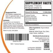 BulkSupplements Triphala Capsules - 960mg per Serving (270 Capsules - 90 Servings)