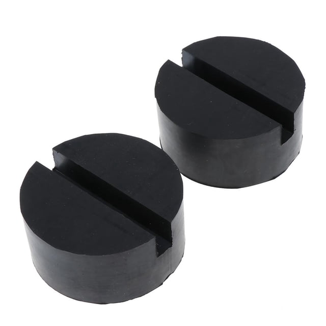 Almohadilla de Goma para Gato de Coche de 2 Piezas para Gato de Carro, Universal