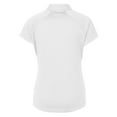 thumbnail image 3 of Women's Cutter & Buck White Minnesota Golden Gophers Vault DryTec Forge Stretch Polo, 3 of 3