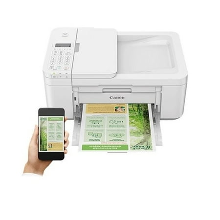 Canon - PIXMA TR4720 Wireless All-In-One Inkjet Printer - White