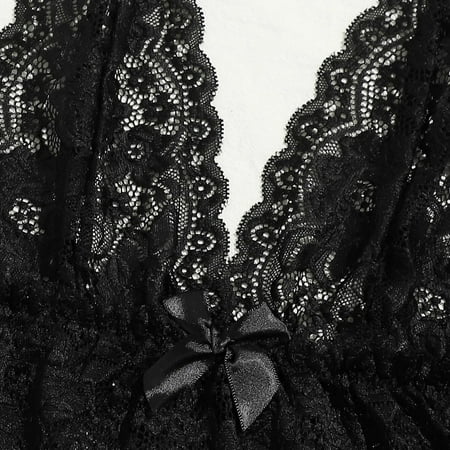 

B91xZ Lingerie For Women Leopard Lace Satin Women Lingerie Underwear Nightdress Silk Sleepwear Pajamas plus Size Lingerie Push up Brown XL