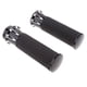 thumbnail image 4 of 2 Uds Empuñaduras de Manillar de Motocicleta 25mm Accesorio Universal de Aluminio de Goma para Negro DYNWAVEMX Empuñaduras de mango de 25 mm y 1 pulgada, 4 of 8