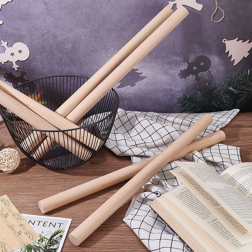 Beech Wood Sticks Craft Sticks PeachPuff 45x2.5cm