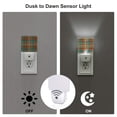 thumbnail image 3 of Sikiie colorful plaid Led Night Light, Warm White,Cool White Lights for Bathroom,Hallway,Bedroom, Kids Room-UK, 3 of 7