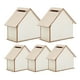 thumbnail image 1 of ColoMX 5 alcancías de madera sin terminar: encantadoras alcancías de madera sin terminar para pintar y decorar, ideales para manualidades infantiles, divertidas y para ahorrar dinero., 1 of 7