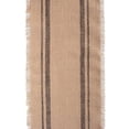 thumbnail image 3 of DII 14x108" Modern Jute Fabric Mineral Double Border Burlap Table Runner in Gray, 3 of 3