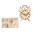 thumbnail image 1 of 2 Uds Montessori Busy Board DIY Accesorios Juguete Sensorial Para Viajes En Avión CUTICAT tablero ocupado, 1 of 7