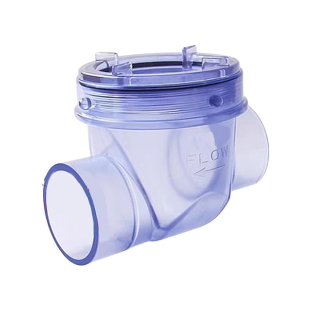 BTOER PVC Check Valve Backflow Prevention Valve Backflow Water Valve Prevent Backflow
