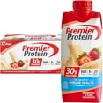 thumbnail image 1 of Premier Protein Shake, Strawberries & Cream, 30g Protein, 11 fl oz, 12 Ct, 1 of 5