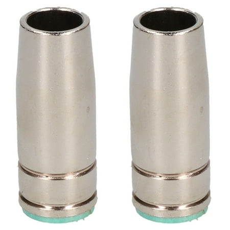 

2pcs Conical Nozzle Shroud Binzel Style Welding Welder MIG MB25 Gas Push On