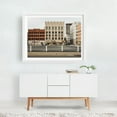 thumbnail image 2 of Charleston Architectural 01 - Charleston West Virginia Photography Architecture City Vintage Cityscape Art Deco Street Photography White Framed Wall Art Print 18 x 24 inches, 2 of 3