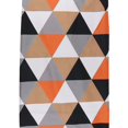 thumbnail image 3 of Bed Runner Decorative Triángulo patrón Hotel cama bufanda traje Runner para 1.5 metros cama naranja + café Naranja + Café Magideal Bed Runner Decorative, 3 of 7