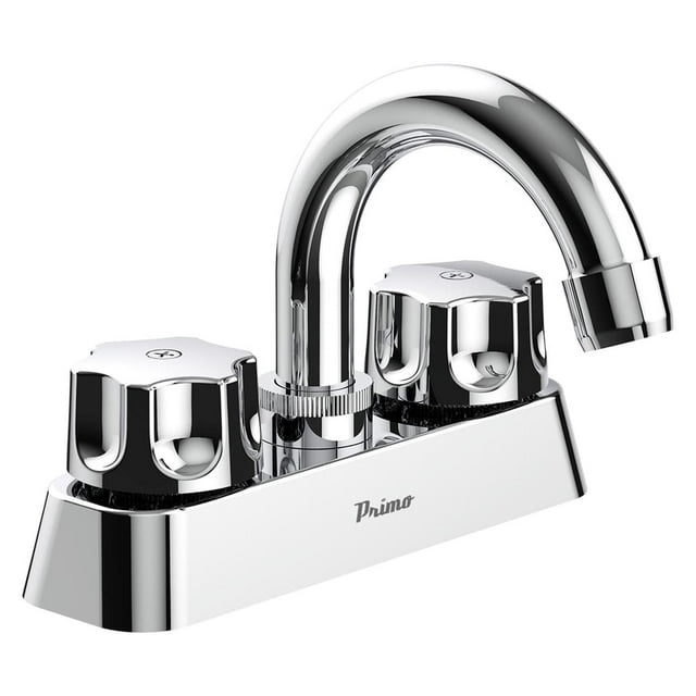 Mezcladora ABS para Lavabo Iusa Cuello Curvo Manerales Hexagonales