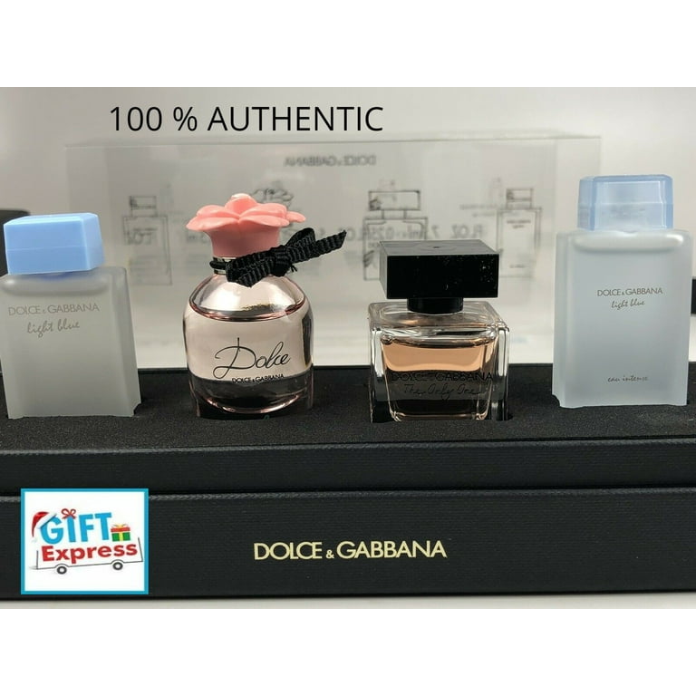 Dolce and gabbana mini perfume gift set new arrivals