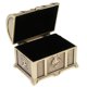 thumbnail image 5 of Novedad Vintage anillo joyería tesoro baratija recuerdo caja estuche protector Latón antiguo jinwen Cofre de joyas del cofre del tesoro, 5 of 8