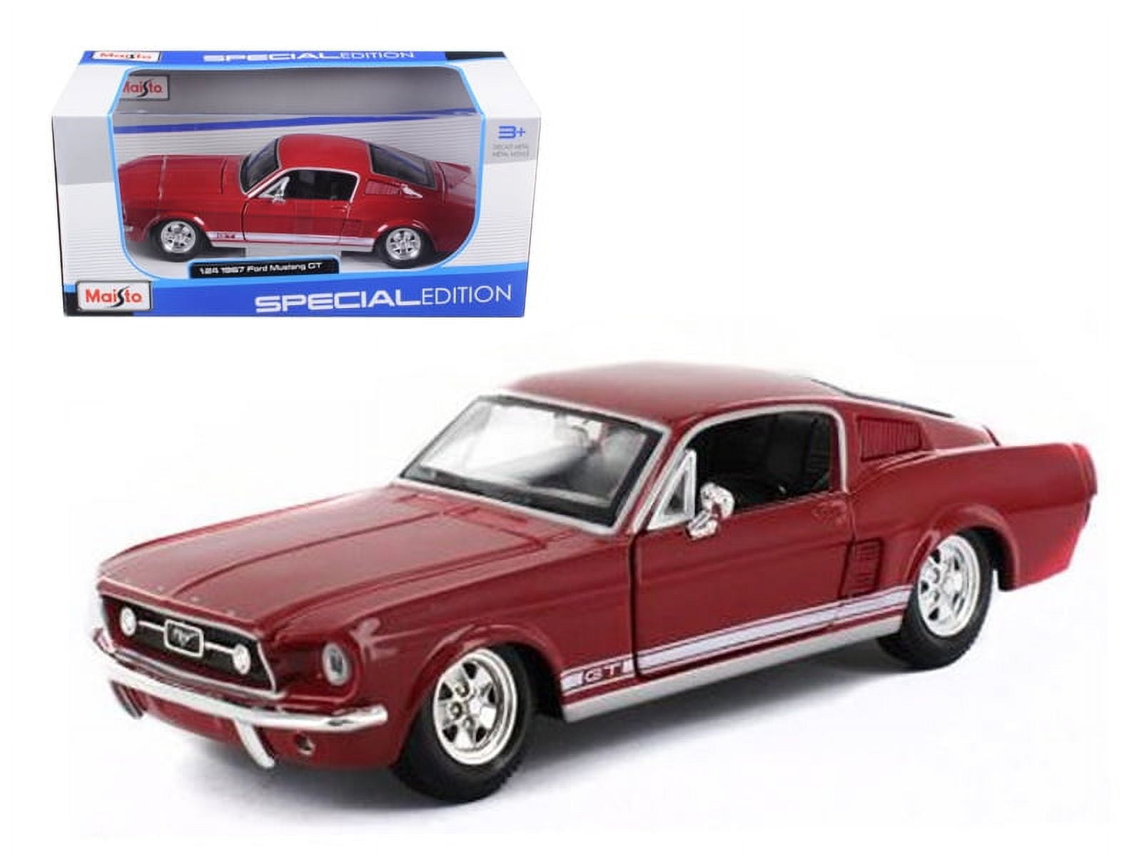 1/18 1969 Ford Mustang Boss 302 Diecast Model Car RED by