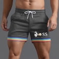thumbnail image 2 of heyac Youth Boys Swim Trunks Expandable Waist Stretchy Quick Dry Board Shorts Lightweight Summer Beach Men Swim Brief, 2 of 4