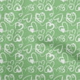 thumbnail image 1 of oneOone Cotton Cambric Green Fabric Valentine Heart Sewing Fabric By The Yard Printed Diy Clothing Sewing Supplies 56 Inch Wide, 1 of 6