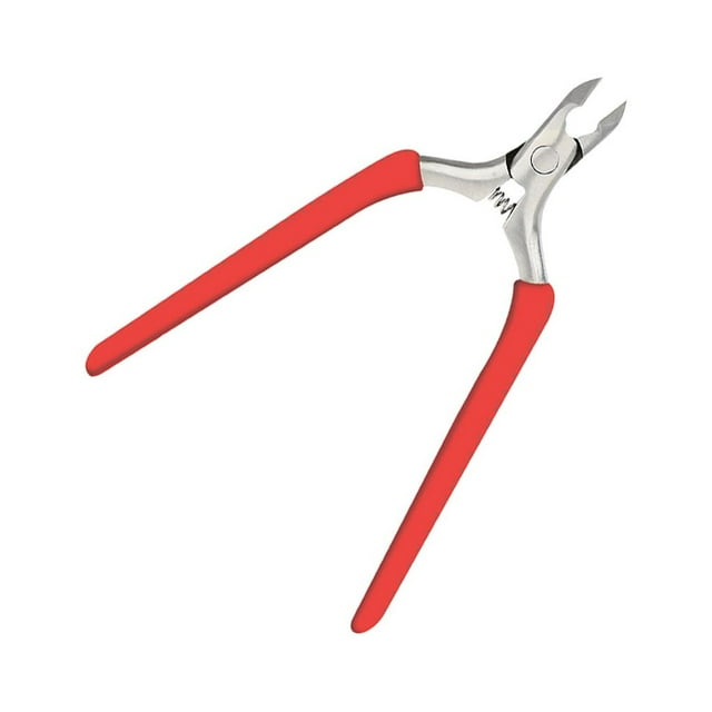 Seitruly Manicure Nail Toenail Cutícula Nipper Tijeras Dead Skin Remover Clippers Tool Antideslizante Trimmer Alicates Red Type3 NO3