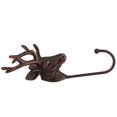 thumbnail image 4 of Colgador de pared estilo asta de ciervo, decoración, abrigo, bolsa, organizador (rojo cobre), 4 of 8