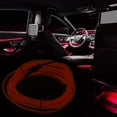 thumbnail image 3 of 5m 16.4 Pies Neón Brillante EL Luz Cinta para Coche Naranja Unique Bargains luces exteriores automotrices, 3 of 7